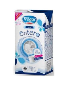 Leche Entera Larga Vida Tregar Pack (12 x 1 Lt)