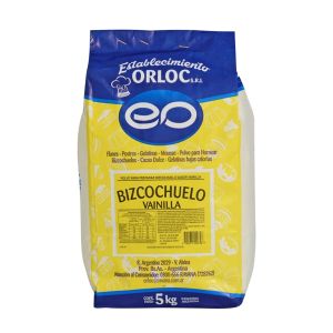 Bizcochuelo de Vainilla Orloc Bolsa x 5 Kg
