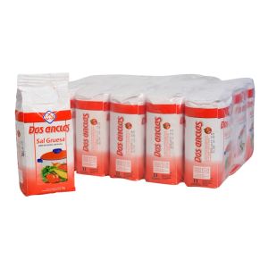 Sal Gruesa Dos Anclas Paquete (15 x 1 Kg)