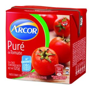 Pure de Tomate Arcor Brick (12 x 530 gr)