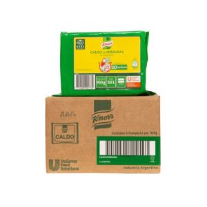 Caldo de Verdura Pan Knorr Caja (4 x 950 Gr)