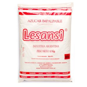 Azucar Impalpable Lesansi Bolsa x 10 Kg