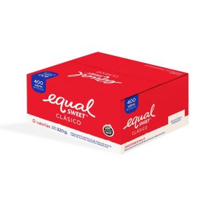 Edulcorante Sobrecitos Equalsweet Clasico (0,8 gr x 400 U)