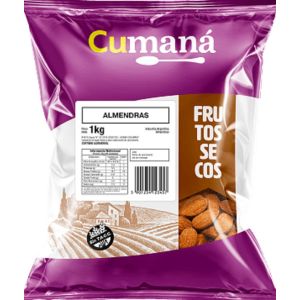 Almendras Peladas Non Pareil Cumana Bolsa x 1 Kg