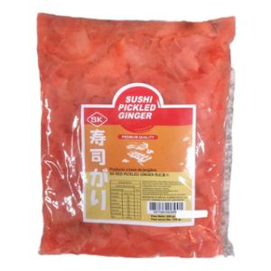 Jengibre Rosa Fresco Laminado Villares Bolsa x 1 Kg