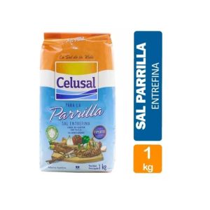 Sal Entrefina Parrillera Celusal Paquete (12 x 1 Kg)
