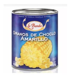 Choclo Amarillo Desgranado La Banda Lata (6x 800 gr)