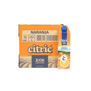 Jugo Exprimido de Naranja Citric Caja (12 x 1 ltr)