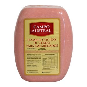 Fiambre Cocido de Cerdo para Emparedado Campo Austral Pieza 6.5 kg Pr.x Un.