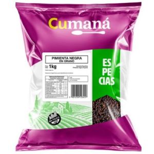 Pimienta Negra Grano Cumana Bolsa x 1 Kg