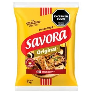 Mostaza Savora Bolsa x 3 Kg