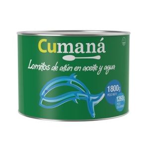 Atun en Aceite Lomito Cumana Lata x 1.88 Kg