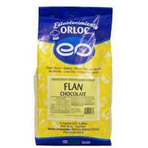 Flan de Chocolate Orloc Bolsa x 5 Kg