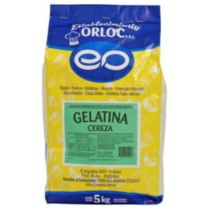 Gelatina de Cereza Orloc Bolsa x 5 Kg