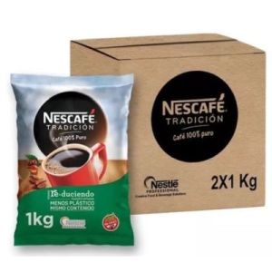 Cafe Soluble Nescafe Tradicion Bolsa (2 x 1 Kg)