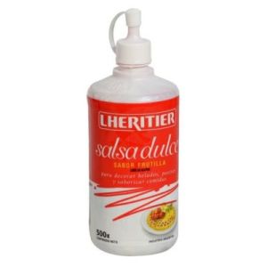 Salsa de Frutilla Lheritier Pomo x 500 Grs