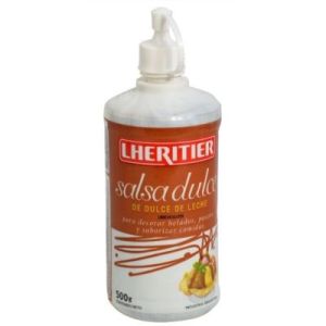 Salsa de Dulce de Leche Lheritier Pomo x 500 Grs