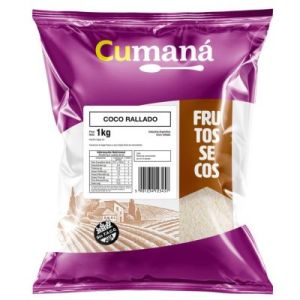 Coco Rallado Cumana Bolsa x 1 Kg