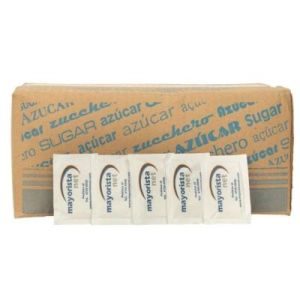 Azucar Blanca en Sobrecitos Mayoristanet Caja (800 u x 6,25 Grs)