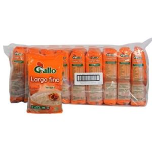 Arroz Largo Fino Gallo Paquete polietileno 10 x 1 Kg