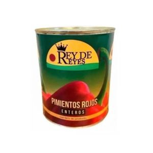 Morrones Enteros Rey de Reyes Lata (12 x 780 gr)
