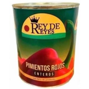Morrones Enteros Rey de Reyes Lata (12 x 780 gr)