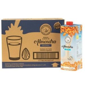 Leche de Almendras s/AzucarTratenfu Pack ( 8 x 1 Lt )