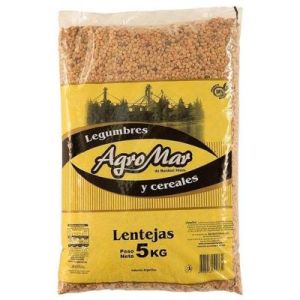 Lentejas Secas Agromar x 5 Kg