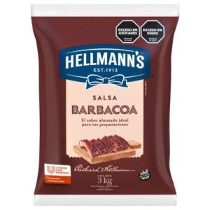 Salsa Barbacoa Hellmann's Bolsa (3 x 3 Kg)
