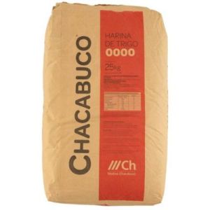 Harina de Trigo 0000 Chacabuco Bolsa x 25 Kg