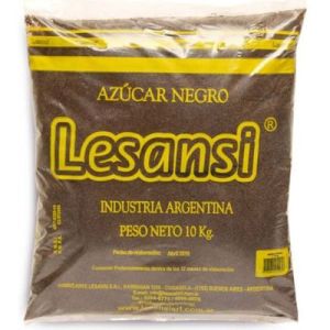 Azucar Negra Lesansi Bolsa x 10 Kg