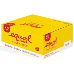 Edulcorante Sobrecitos Equalsweet Sucralosa (400 unid. x 0,8 gr)