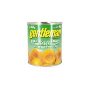 Duraznos en Mitades Gentleman Lata (12 x 800 gr)