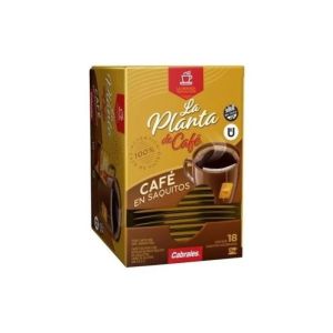 Cafe en Saquitos La Planta de Cafe Pack (18 x 18 Saq x 5Gr)
