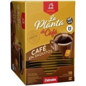 Cafe en Saquitos La Planta de Cafe Pack (18 x 18 Saq x 5Gr)