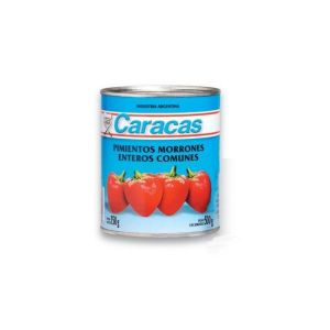Morrones Enteros Caracas Caja (12 x 750 Gr)