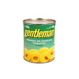 Anana en Rodajas Gentleman Lata (12 x 820gr)