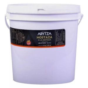 Mostaza Antigua en Granos Arytza Balde x 4.5 Kg