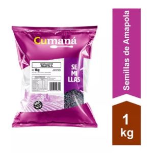 Semillas de Amapola Cumana Bolsa x 1 Kg