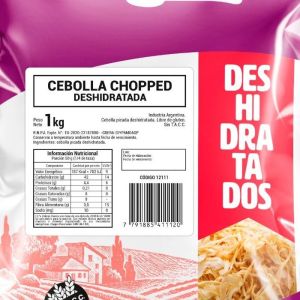 Cebolla en Polvo Cumana Bolsa x 1 Kg