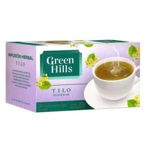 Té Tilo Green Hills Saquitos Ensobrados Pack (12 x 20 unid)