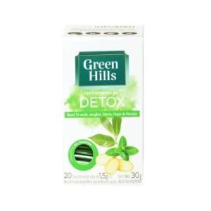 Té Detox Green Hills Saquitos Ensobrados Pack (12 x 20 unid)