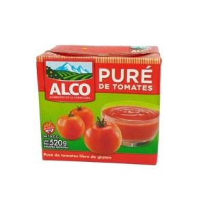 Pure de Tomate Alco Brick Pack (12 x 520 gr)