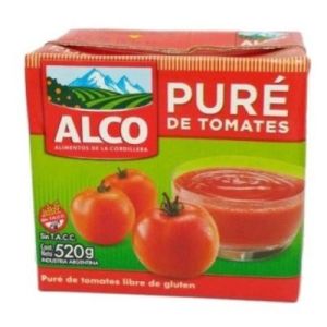 Pure de Tomate Alco Brick Pack (12 x 520 gr)