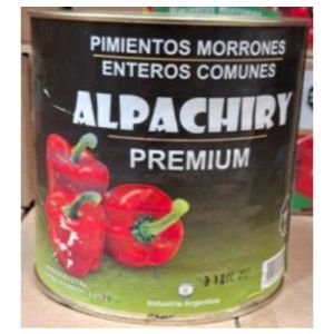 Morrones Enteros Alpachiry Lata x 2,5 Kg