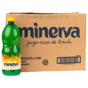 Jugo Concentrado de Limon Minerva Pet Caja (12 x 1 Lts)