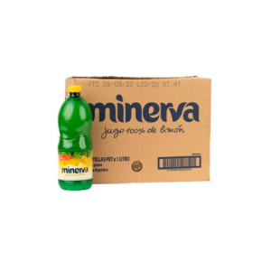 Jugo Concentrado de Limon Minerva Pet Caja (12 x 1 Lts)