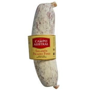 Salamin Picado Fino Campo Austral Pieza x 180 grs