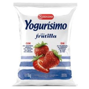 Yogur Entero Bebible Frutilla Yogurisimo x 1 Lt