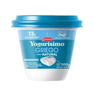 Yogur Natural s/azúcar agregada Yogurisimo x 300gr